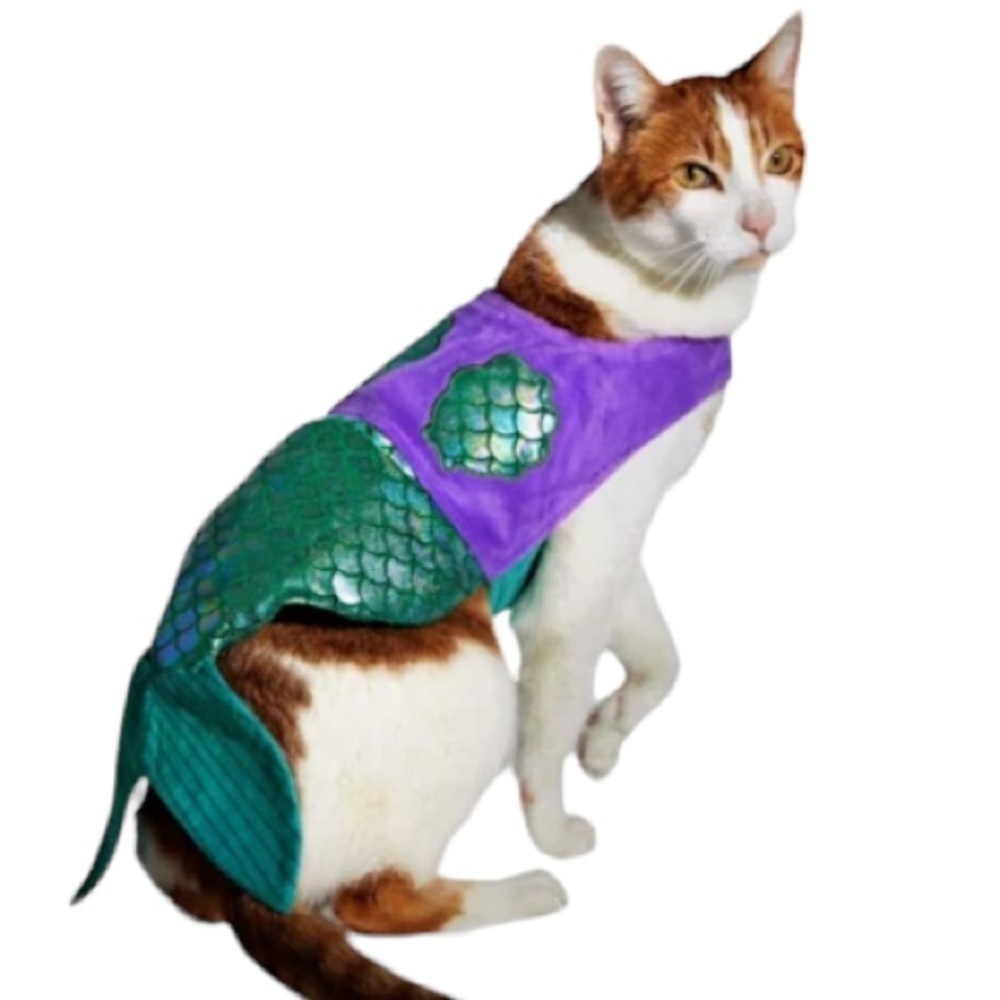 NWT Halloween Cat Mermaid Costume XS